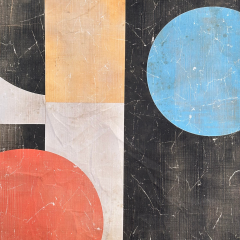 PASTEL SUNRISE - D (60x60cm)